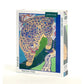 Peacock Tiger by Kour Pour 1000 Piece Jigsaw Puzzle Kinstler