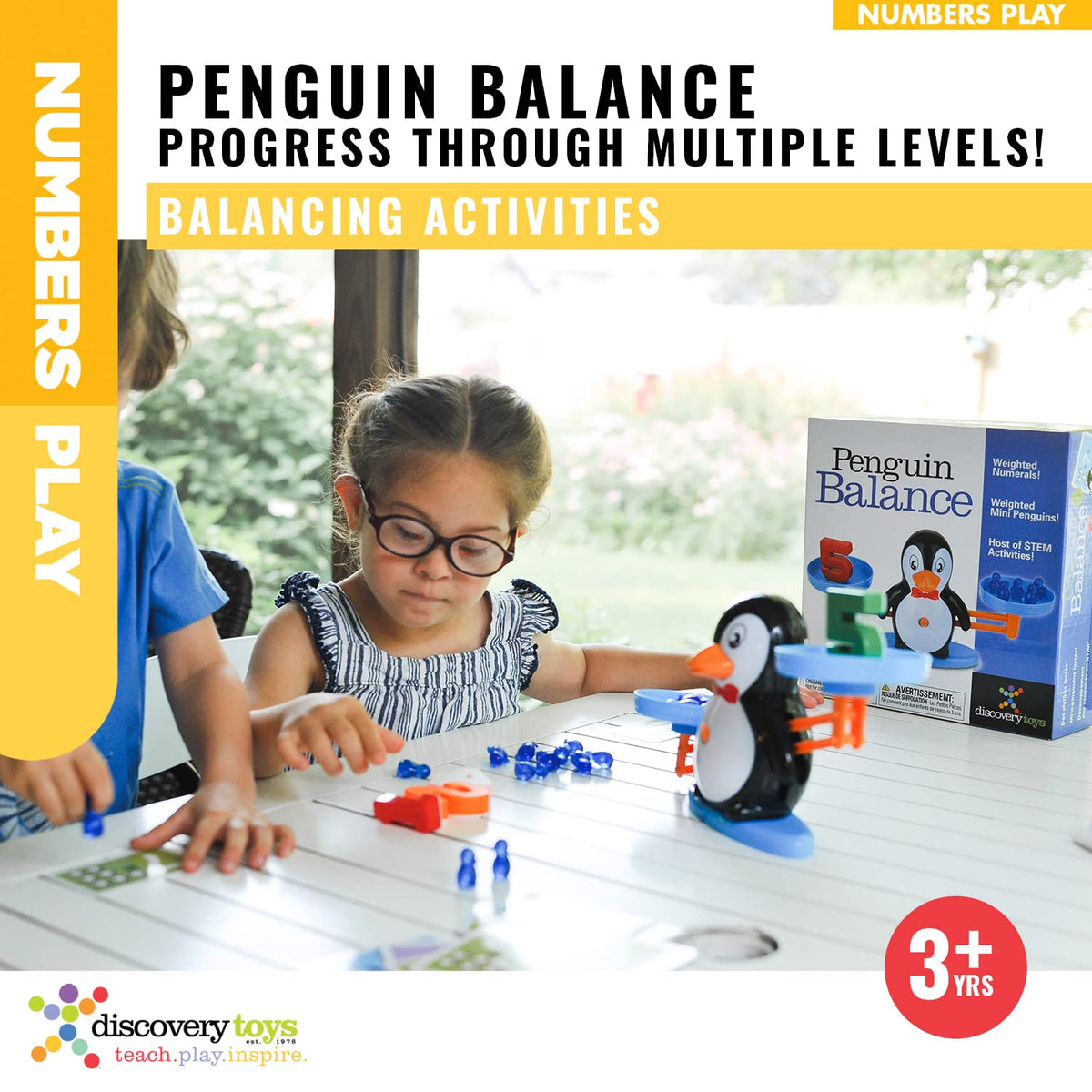 Penguin Balance Math Toy Set