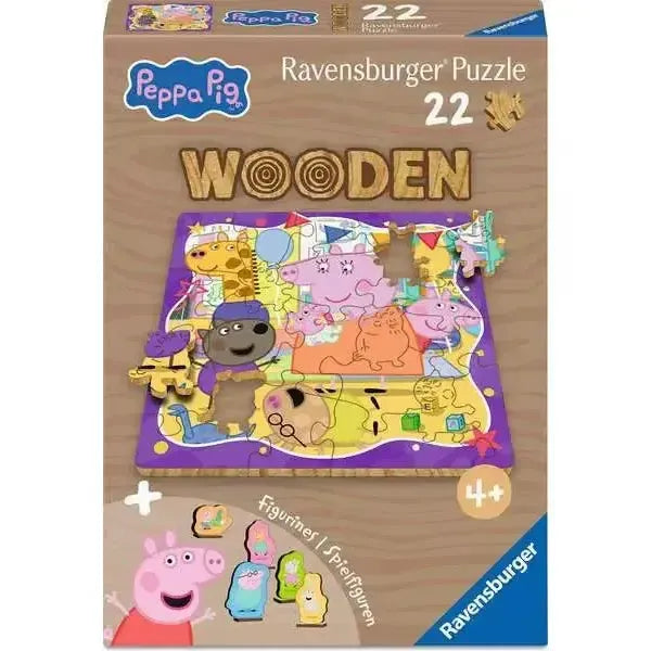 Peppa Pig Friendship Party 22 Piece Wooden Jigsaw Puzzle Ravensburger