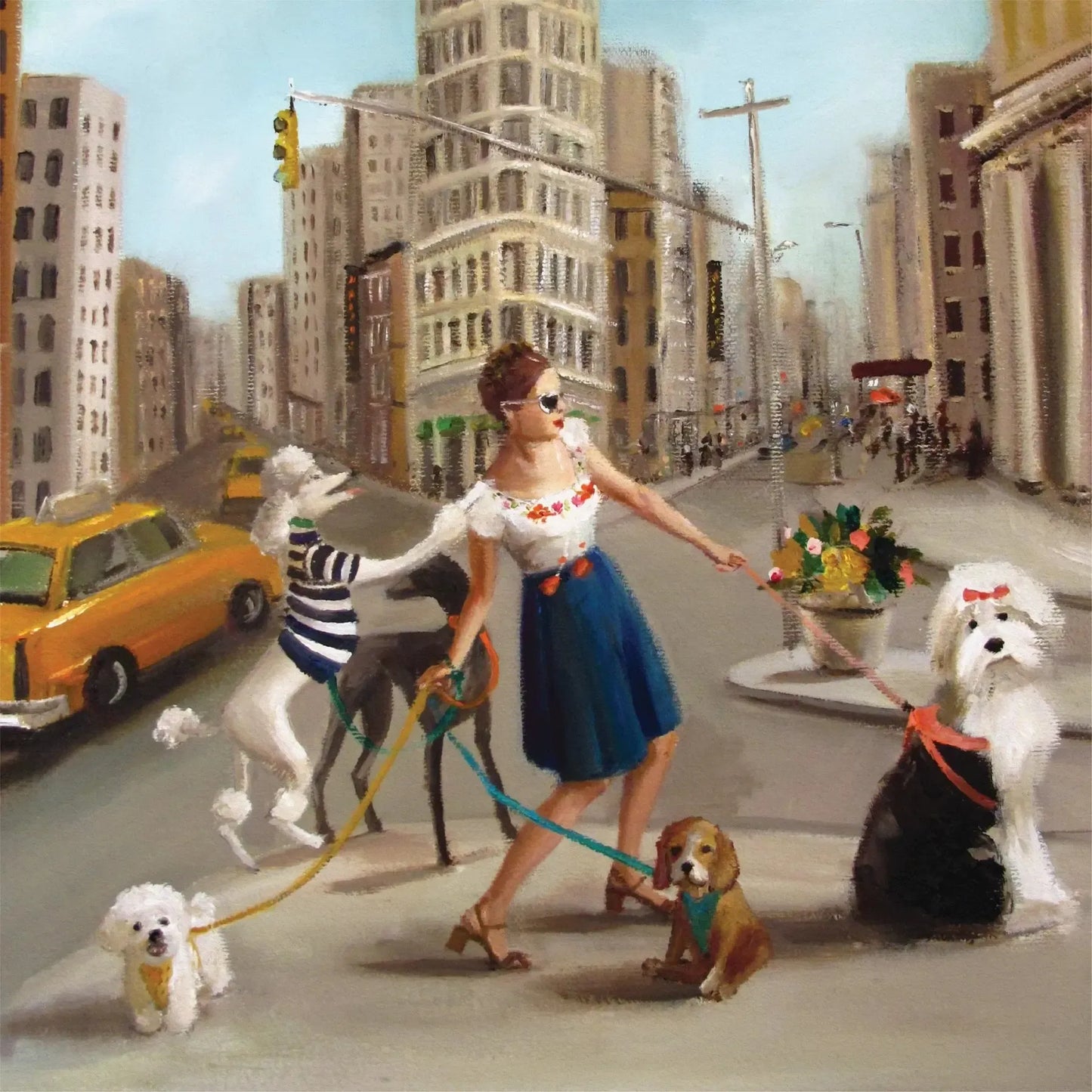 Pets in the City 500 Piece Jigsaw Puzzle NYPC