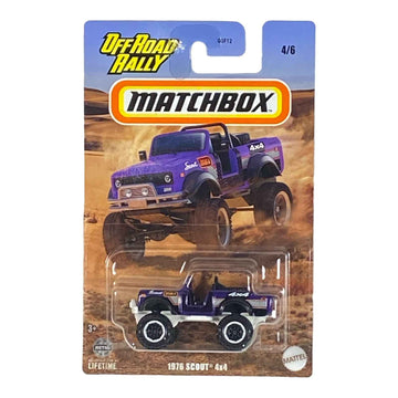 Matchbox 1976 Scout 4x4 Off Road Rally 4/6
