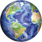 Planet Earth 1000 Piece Round Jigsaw Puzzle Peter Pauper