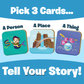 Story Starters: Create a Story Cards for Kids - Mermaid Pearl Edition
