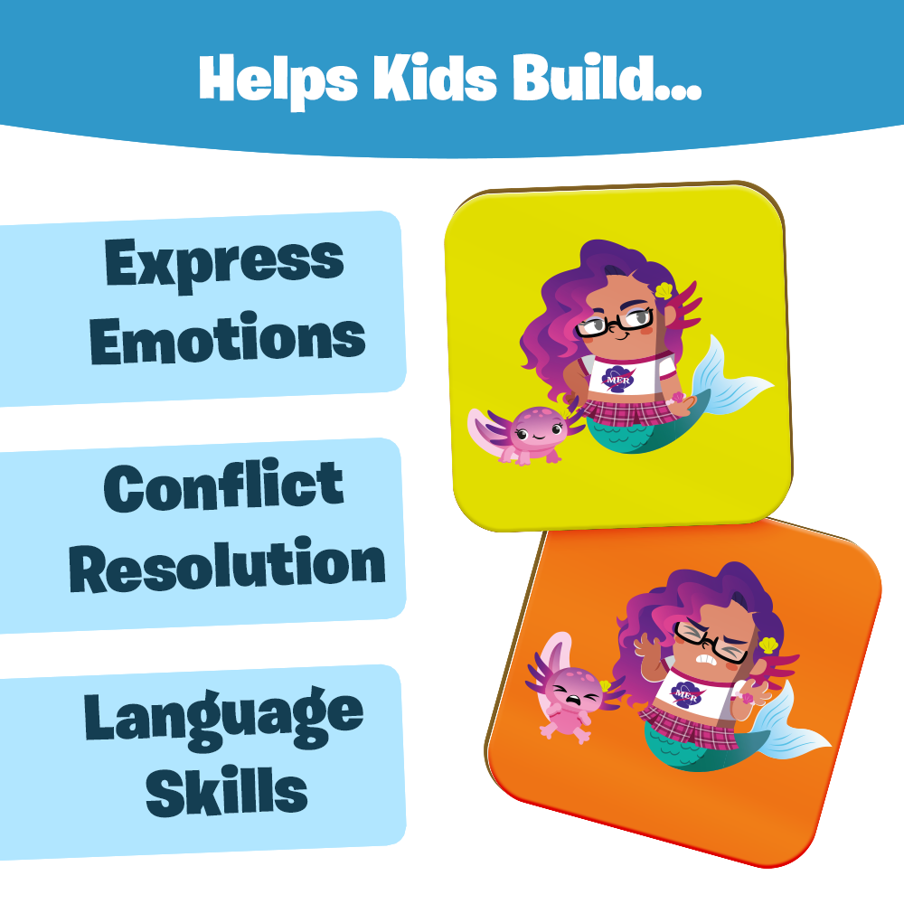 Story Starters: Create a Story Cards for Kids - Mermaid Pearl Edition