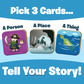 Story Starters: Create a Story Cards for Kids - Pirate Max Edition