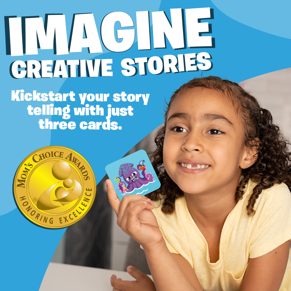 Story Starters: Create a Story Cards for Kids - Pirate Max Edition