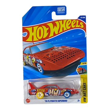 Hot Wheels '70 Plymouth Superbird | Art Cars Series 7/10