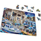 Police Catching the Bank Robbers 43 Piece Tray Jigsaw Puzzle Larsen