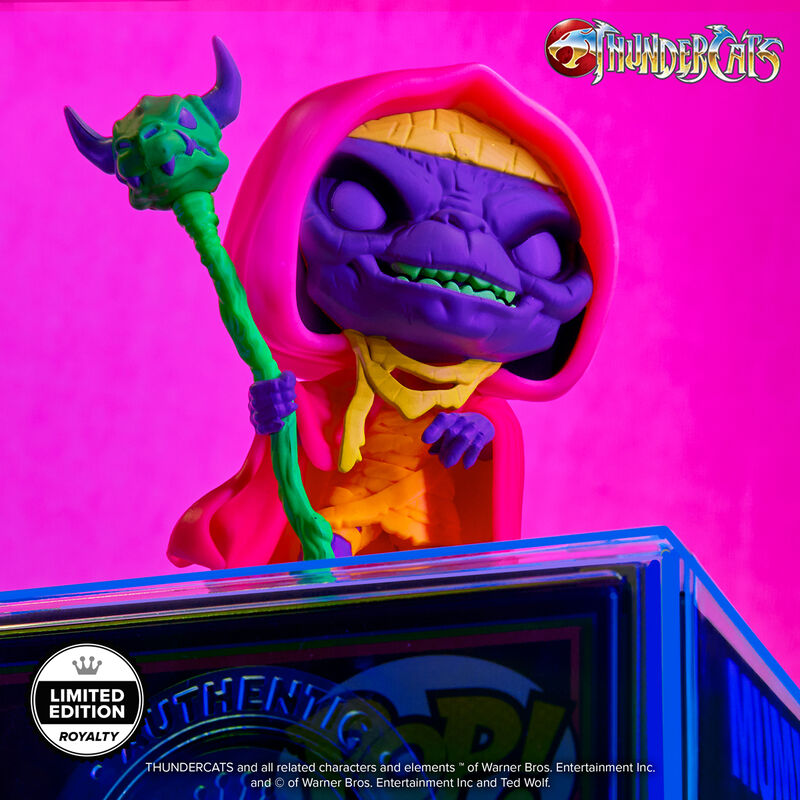 Thundercats Pop! Mumm-Ra (Black Light) with Pop! Protector