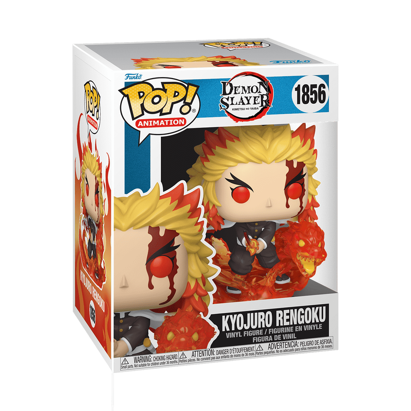 Demon Slayer Kyojuro Rengoku 9th Form Premium Funko Pop Vinyl Figure #1856