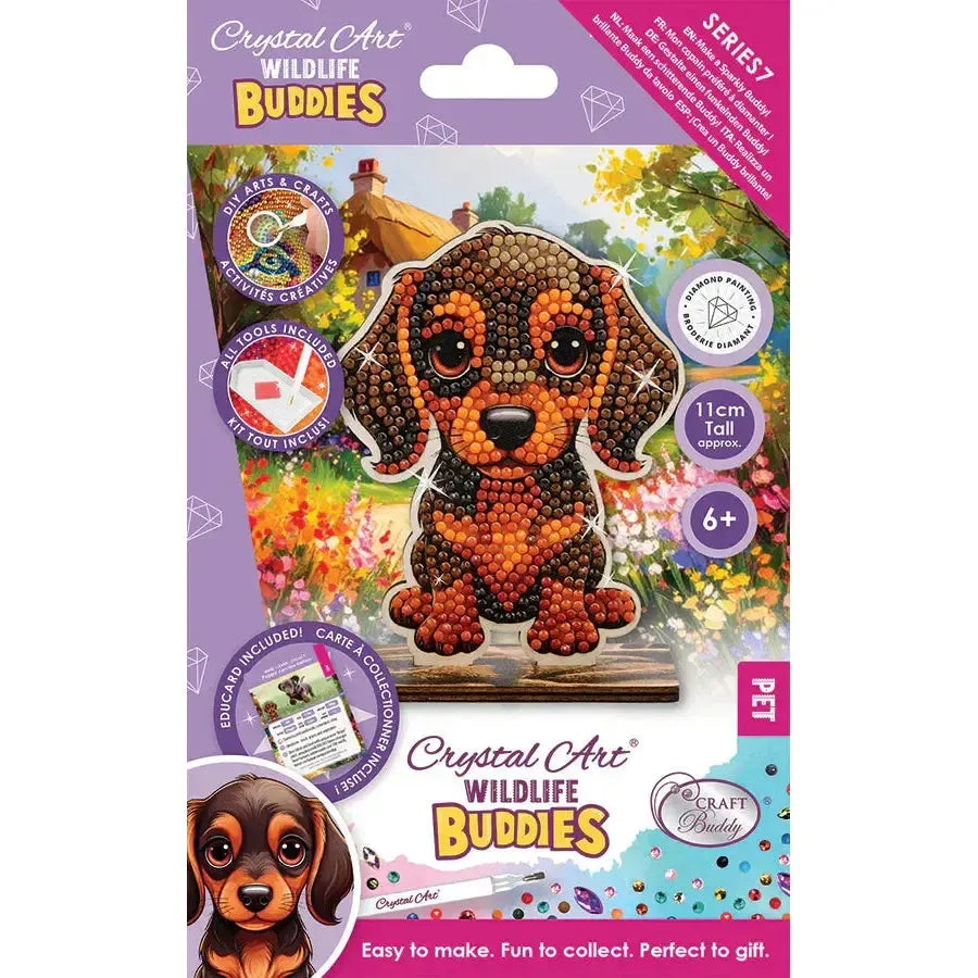 Puppy Pet Crystal Art Buddies Kit Craft Buddy