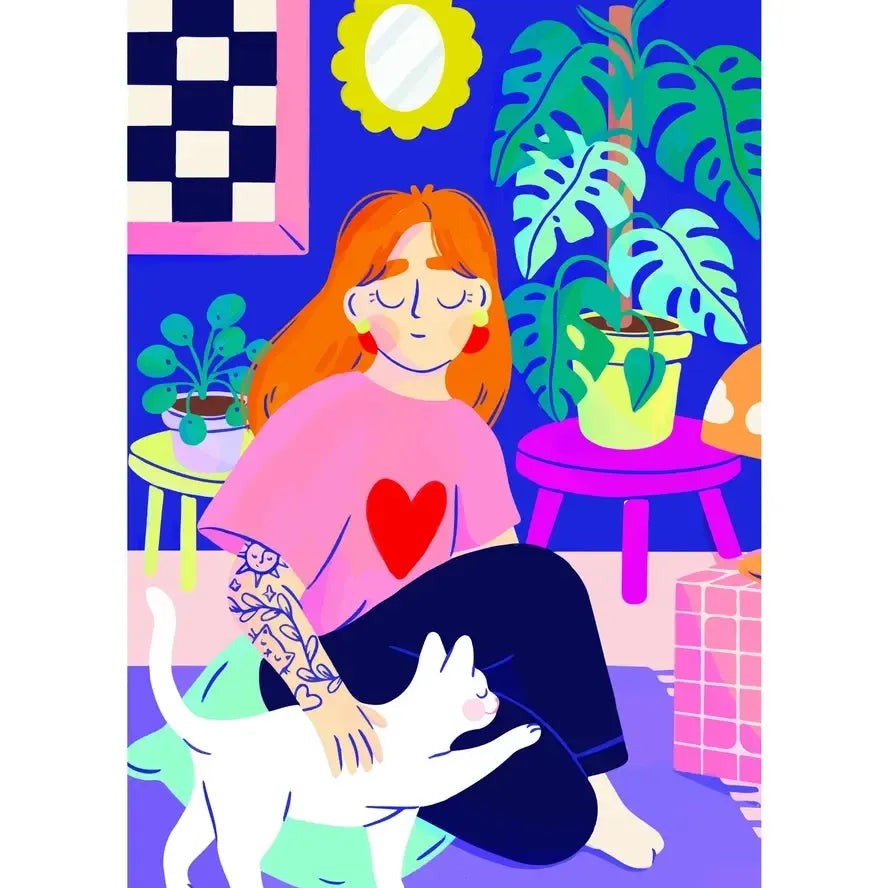 Purr 99 Piece Mini Jigsaw Puzzle Puzzledly