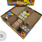 Queendomino Board Game Organizer Insert