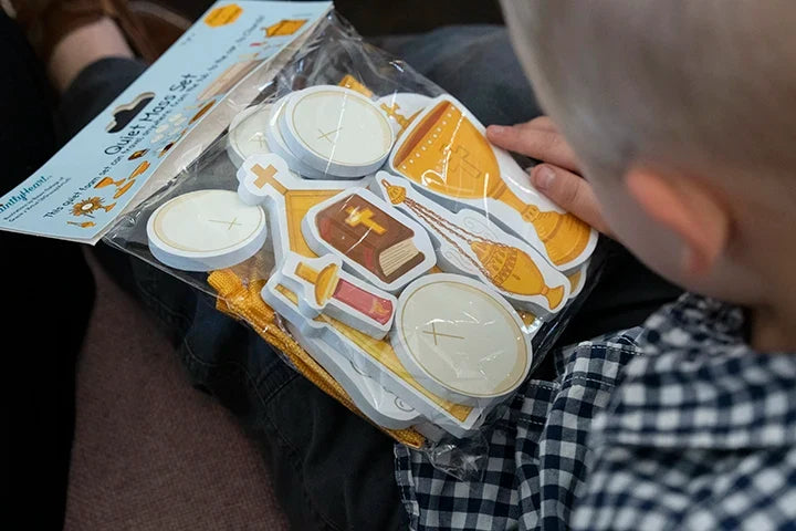 Quiet Mass Set | Catholic Mass Toy for Kids | Montessori Faith Learning