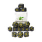 Role 4 Initiative Poly Set - Opaque Black W/Gold And Arch'D4 (15)