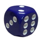 Role 4 Initiative D6 18Mm Opaque Dark Blue W/White (12)