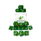 Role 4 Initiative Poly Set - Opaque Dark Green W/Gold And Arch'D4 (15)