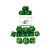 Role 4 Initiative Poly Set - Opaque Dark Green W/Gold And Arch'D4 (15)