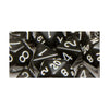 Role 4 Initiative Polyhedral Dice - Translucent Black W/White, Arch'D4 (15)