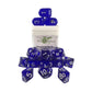 Role 4 Initiative R4I Dice W/ Arch'D4: Translucent - Dark Blue W/ White (15)