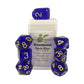 Role 4 Initiative Polyhedral Dice - Translucent Dark Blue W/Yellow And Arch'D4 (7)