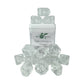 Role 4 Initiative Polyhedral Dice - Translucent Clear W/White, Arch'D4 (15)