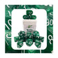 Role 4 Initiative Poly Set Marble Green W/White, Arch'D4 (15)