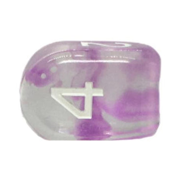 R4I Dice W/Arch'D4: Diffusion - Amethyst (7)