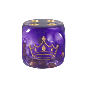 R4I Dice W/Arch'D4: Diffusion - Majesty W/Metallic Gold (15)