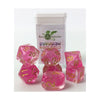 Role 4 Initiative Polyhedral Dice - Rose Gold, Arch'D D4'S W/White Numbers (7)