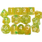 R4I Dice W/Arch'D4: Diffusion - Dragon'S Hoard W/White (15)