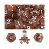 Role 4 Initiative Diffusion Poly Set - Barbarian Rage W/Class Symbol (15)