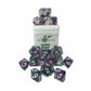 Role 4 Initiative Polyhedral Dice - Green Goblin Arched d4's w/White (15)