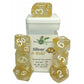 Happy Holi-Dice: Diffusion Silver & Gold - Set Of 7 Game Dice W/ Arch'D4 And Symbols