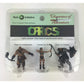 Role 4 Initiative Characters Of Adventure - Orcs Group Archer, Paladin, Battlemaster For D&D Or Pathfinder
