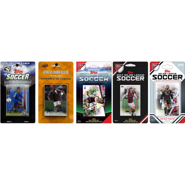 Mls Colorado Rapids 5 Different Licensed Trading Card Team Sets