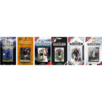 Mls Colorado Rapids 6 Different Licensed Trading Card Team Sets