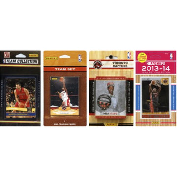 Nba Toronto Raptors 4 Different Licensed Trading Card Team Sets