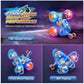 Remote Control Stunt Car Shark RC Kids Toy Outdoor 360° Rotating Boys and Girls - Blue