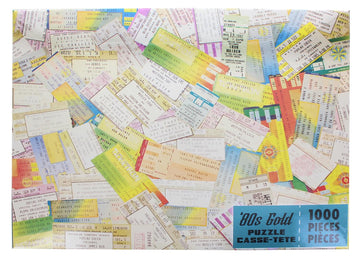 80S Gold 1000 Piece Jigsaw Puzzle
