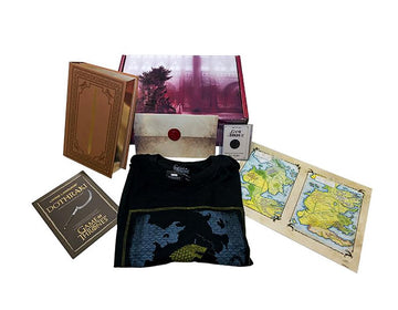 Game Of Thrones 20Th Anniversary Collectible Gift Box W/ Book | Small Shirt