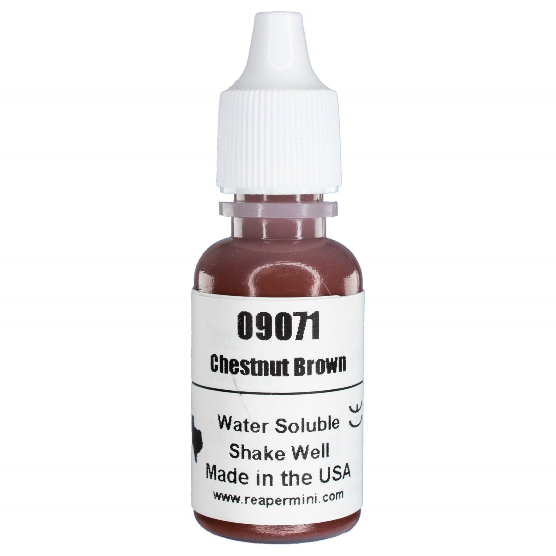 Reaper Miniatures Paints Paint Chestnut Brown 1/2 Oz Rpr 09071