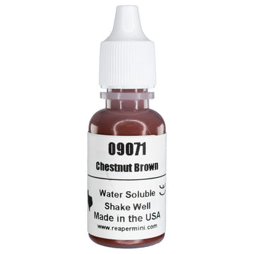 Reaper Miniatures Paints Paint Chestnut Brown 1/2 Oz Rpr 09071