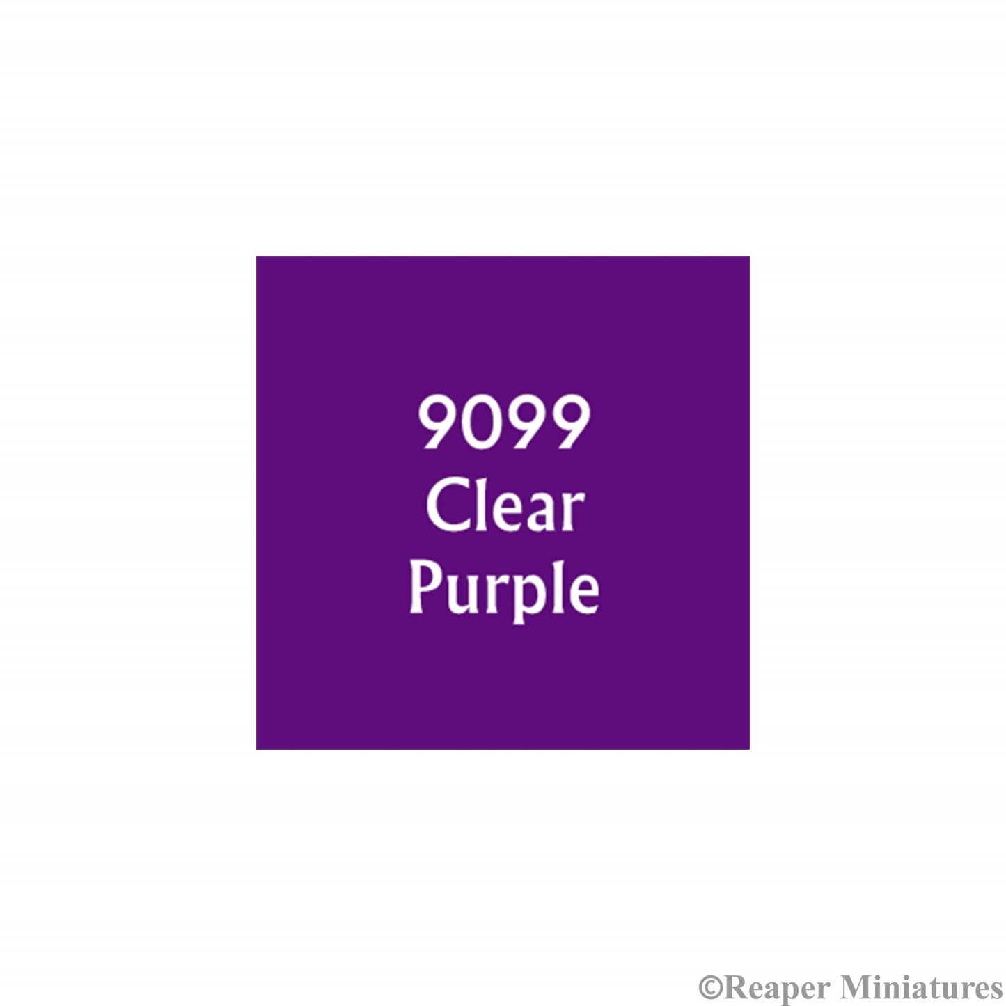Master Paint Clear Purple