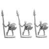 Skeletal Spearmen (3) - Dark Heaven Bones Miniature
