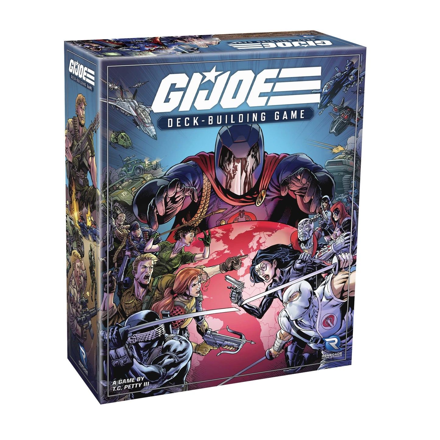 Renegade Game Studios G. I. Joe Deck-Building Game, 1-4 Players, Ages 14+, Cooperative, Core Set, Multicolor, Model RGS02237