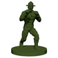 Renegade Game Studios G.I. Joe Mission Critical SGT Slaughter Figure Pack - RPG Expansion, Cards, Blue, Model 105704
