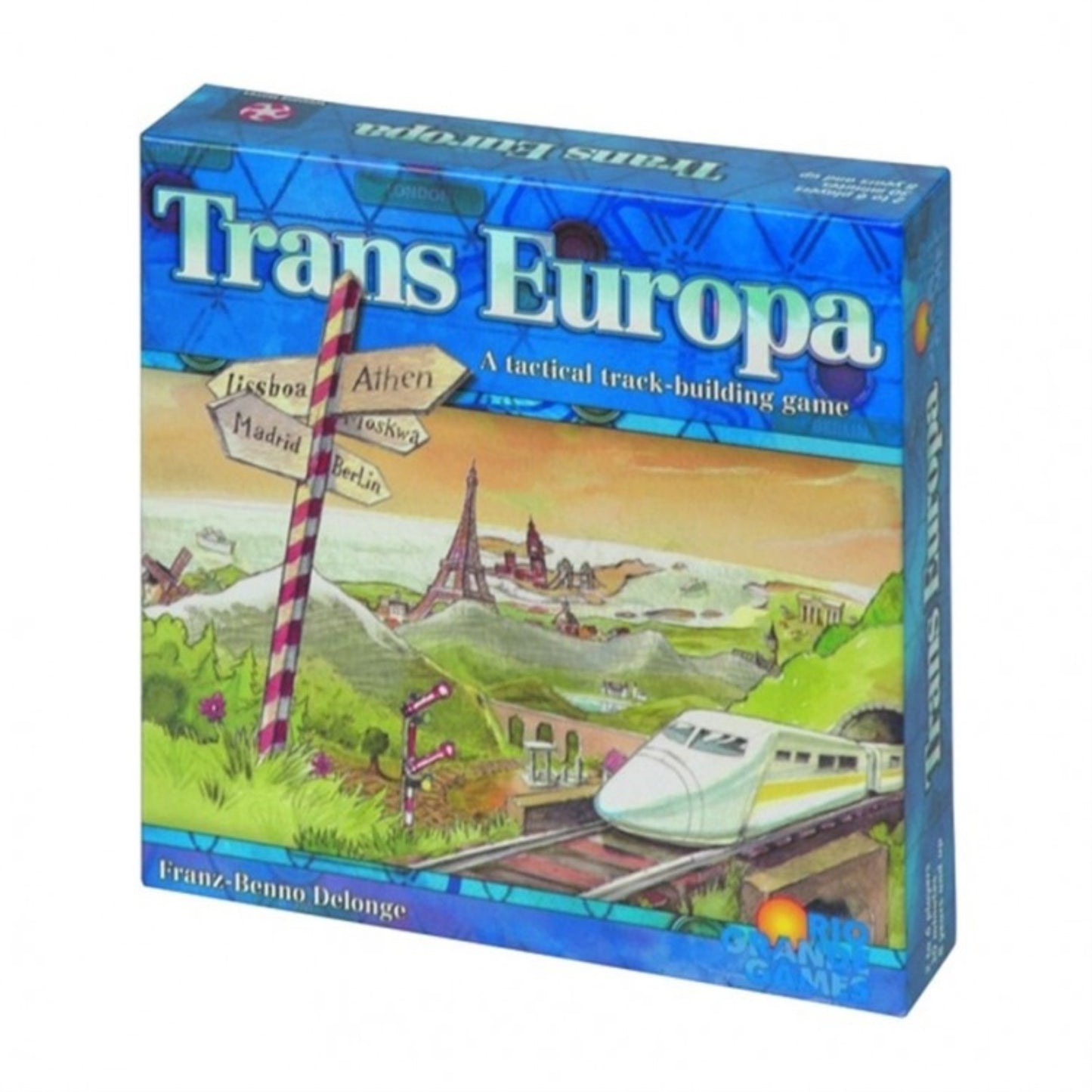 Rio Grande Games Transeuropa Board Game - RIO273 Model, Strategy Gameplay