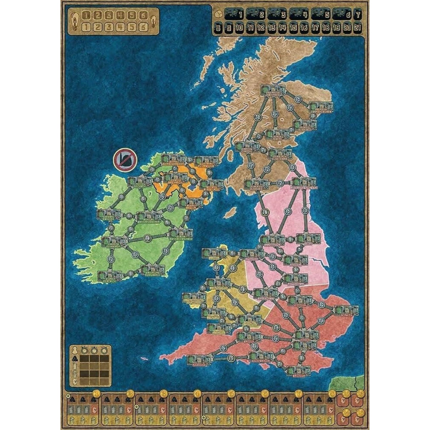 Power Grid: Northern Europe  United Kingdom and Ireland Expansion