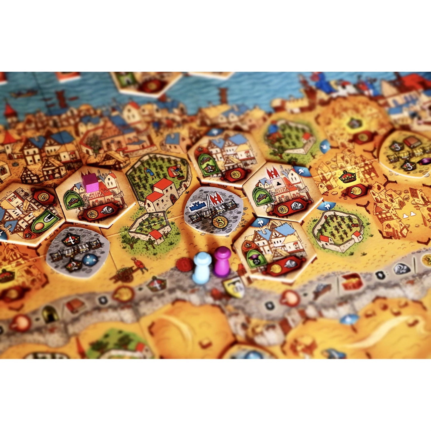 Rio Grande Games Board Game - Praga Caput Regni, Cardboard, Blue, Model RIO601